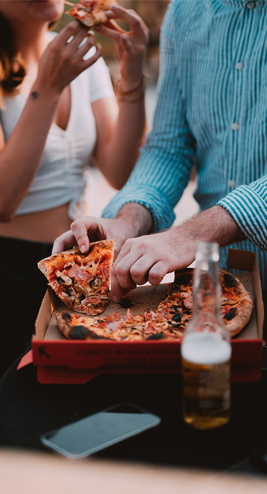 les pizzas de la cabane des amis